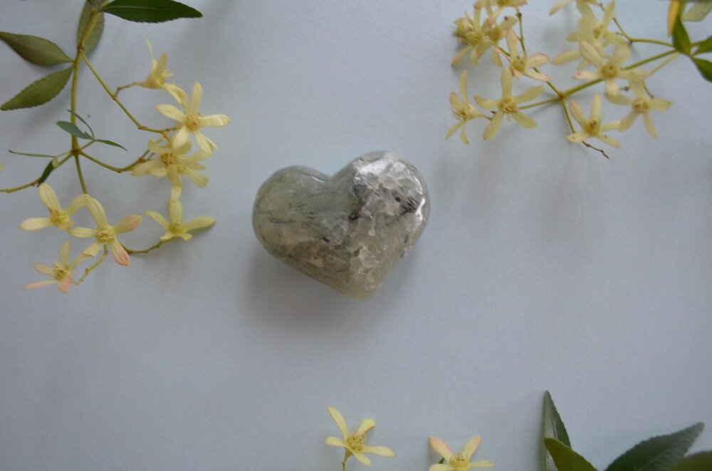 Prehnite Heart