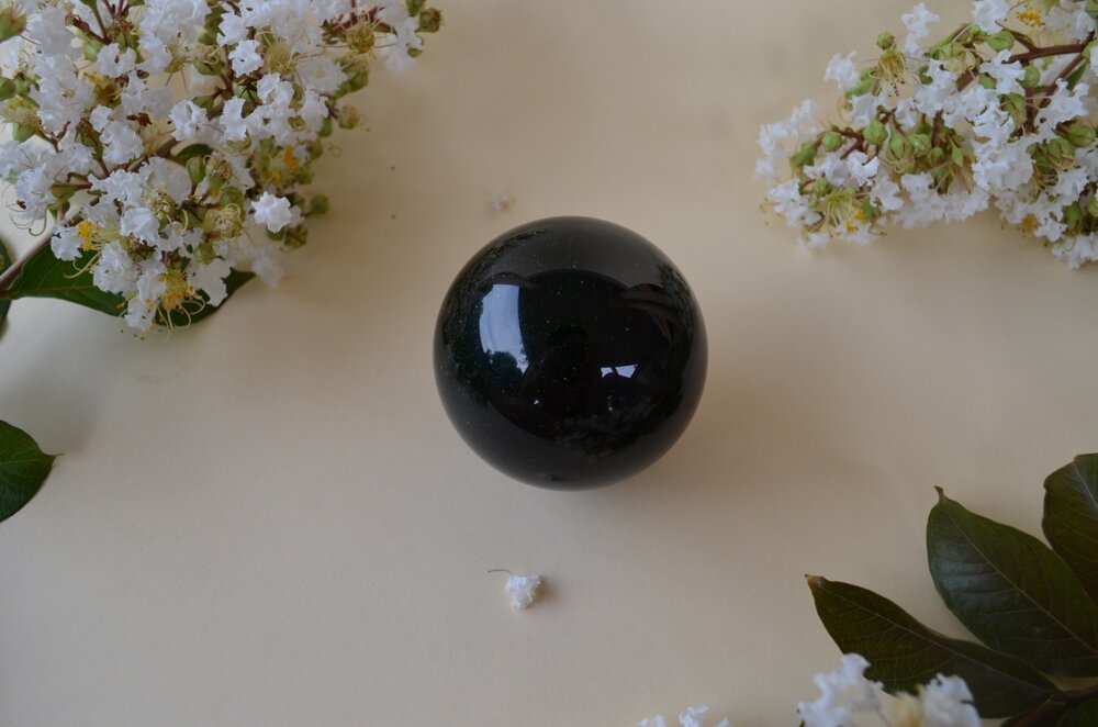 Green Sunstone Sphere