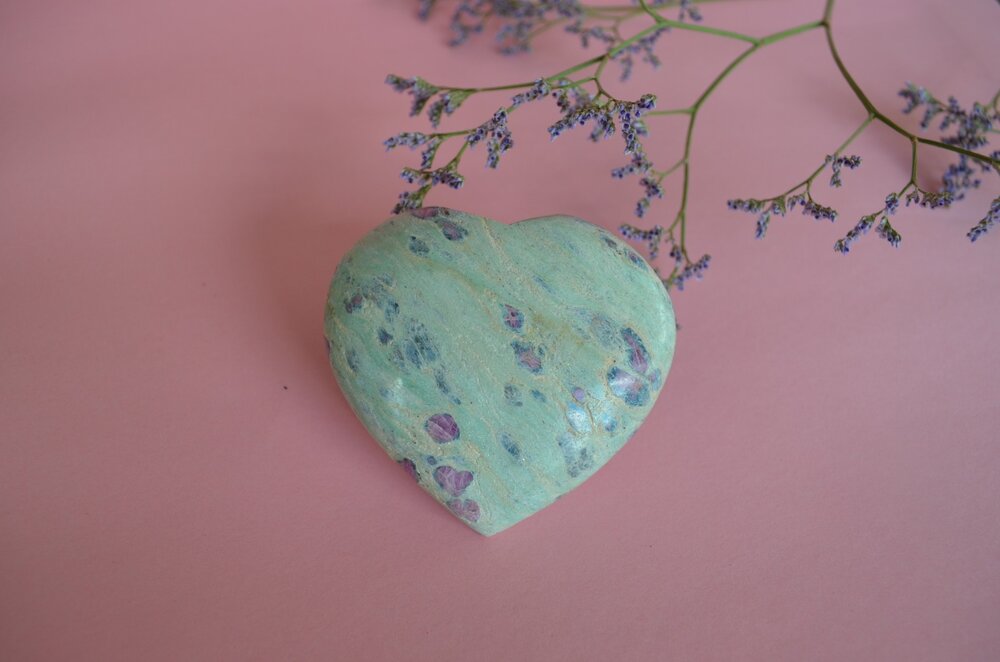 Ruby in Fuchsite